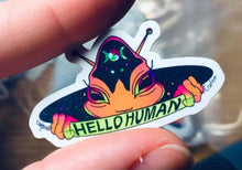 Load image into Gallery viewer, Hello Human Pin
