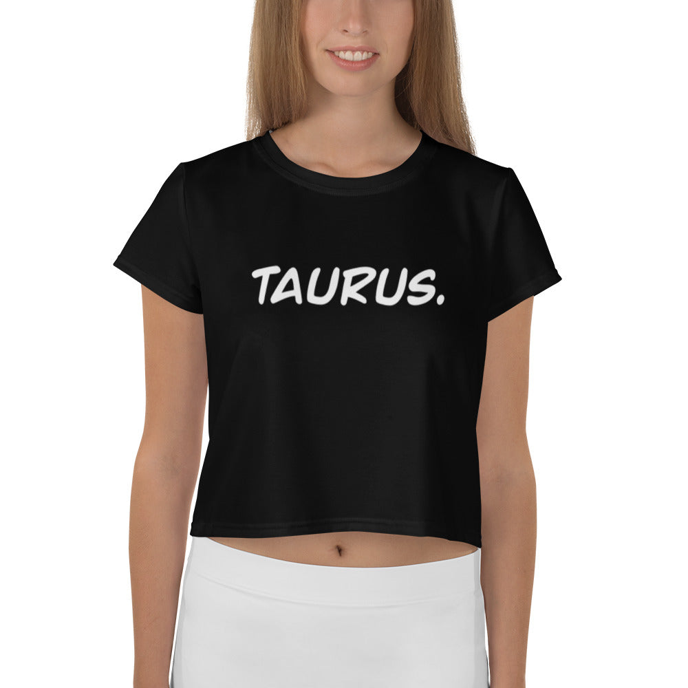 Taurus zodiac  Crop Tee
