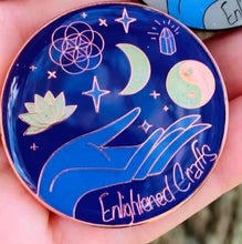 Load image into Gallery viewer, Enlightened Crafts Logo Pin
