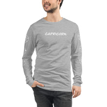 Load image into Gallery viewer, Capricorn Zodiac Unisex Long Sleeve Tee
